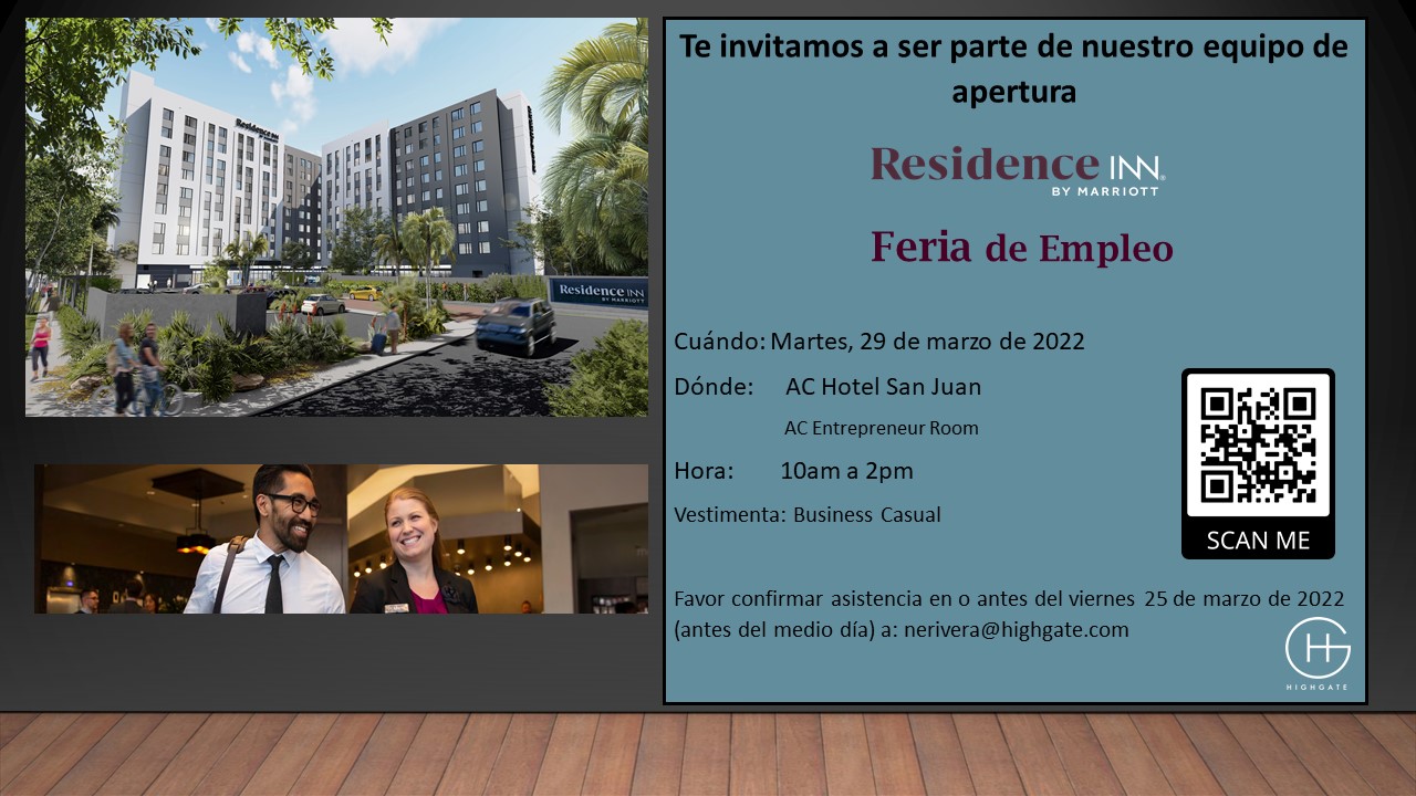 Feria de Empleo Residence INN