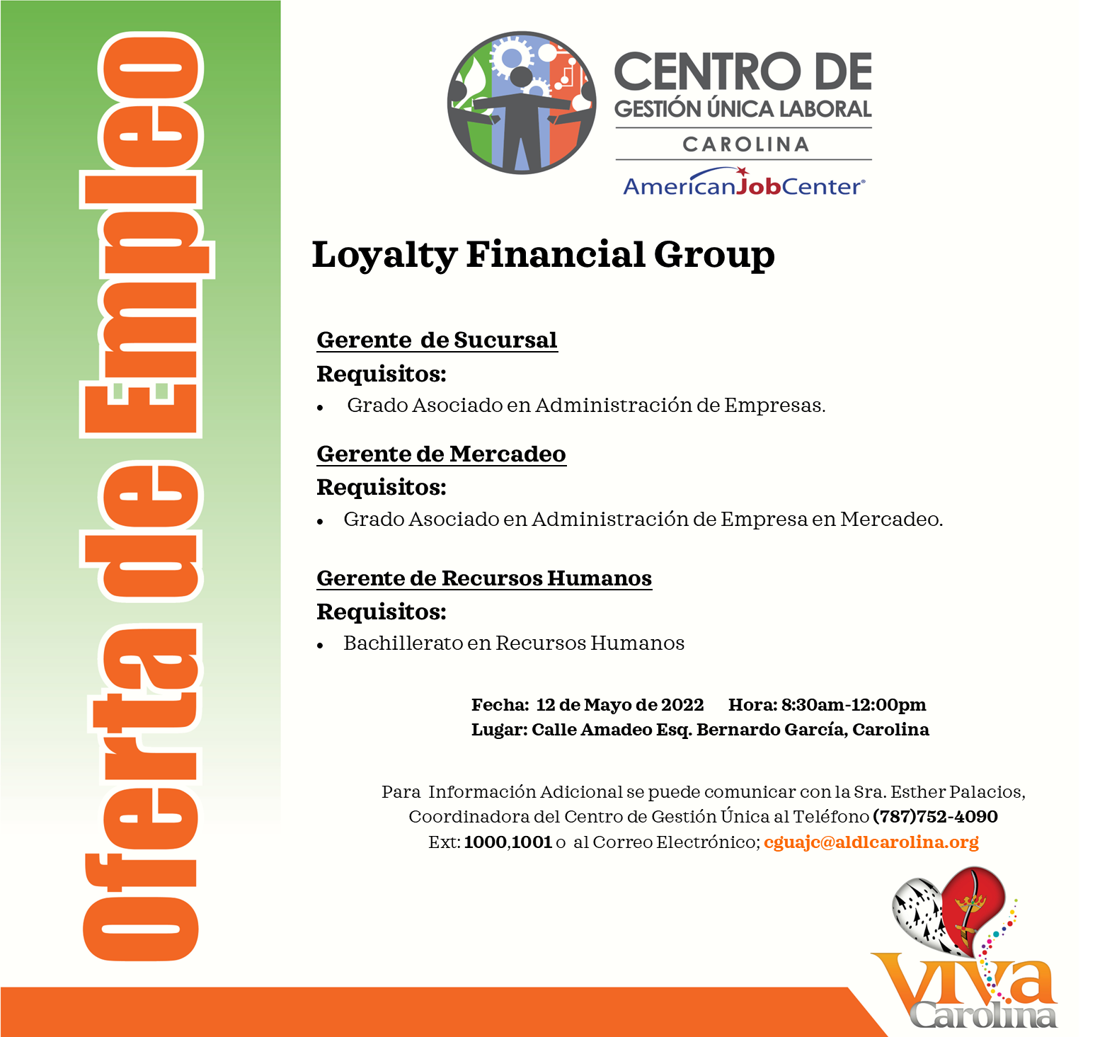 Oferta de Empleo Loyalty Financial Group