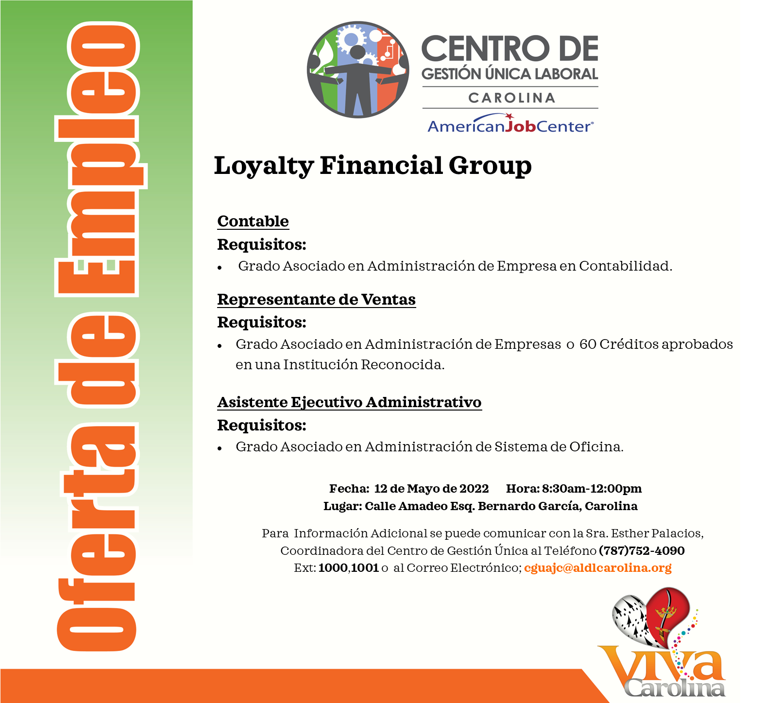 Oferta de Empleo Loyalty Financial Group