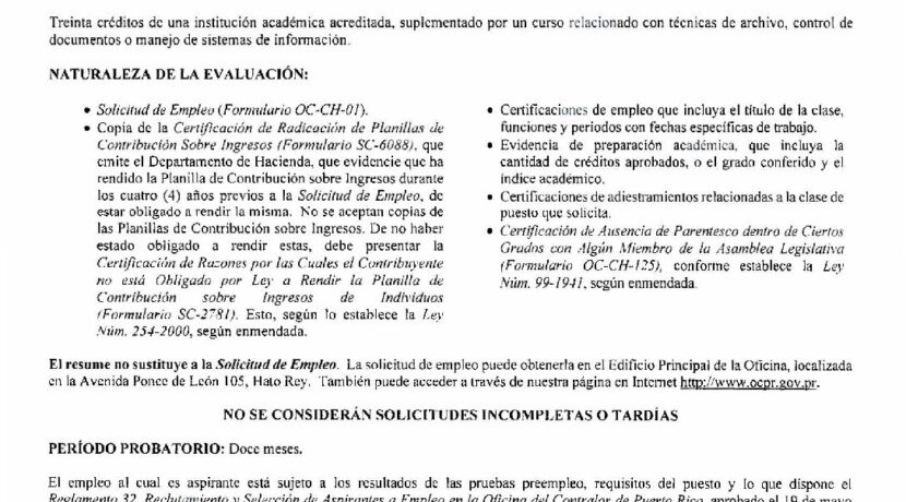 Auxiliar de Sistema de Oficina