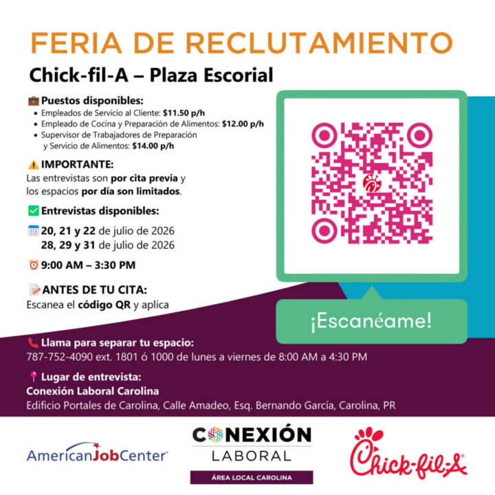 📢 FERIA DE RECLUTAMIENTO 📢
